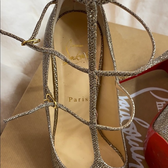 Christian Louboutin Glitter Heels - Picture 5 of 16
